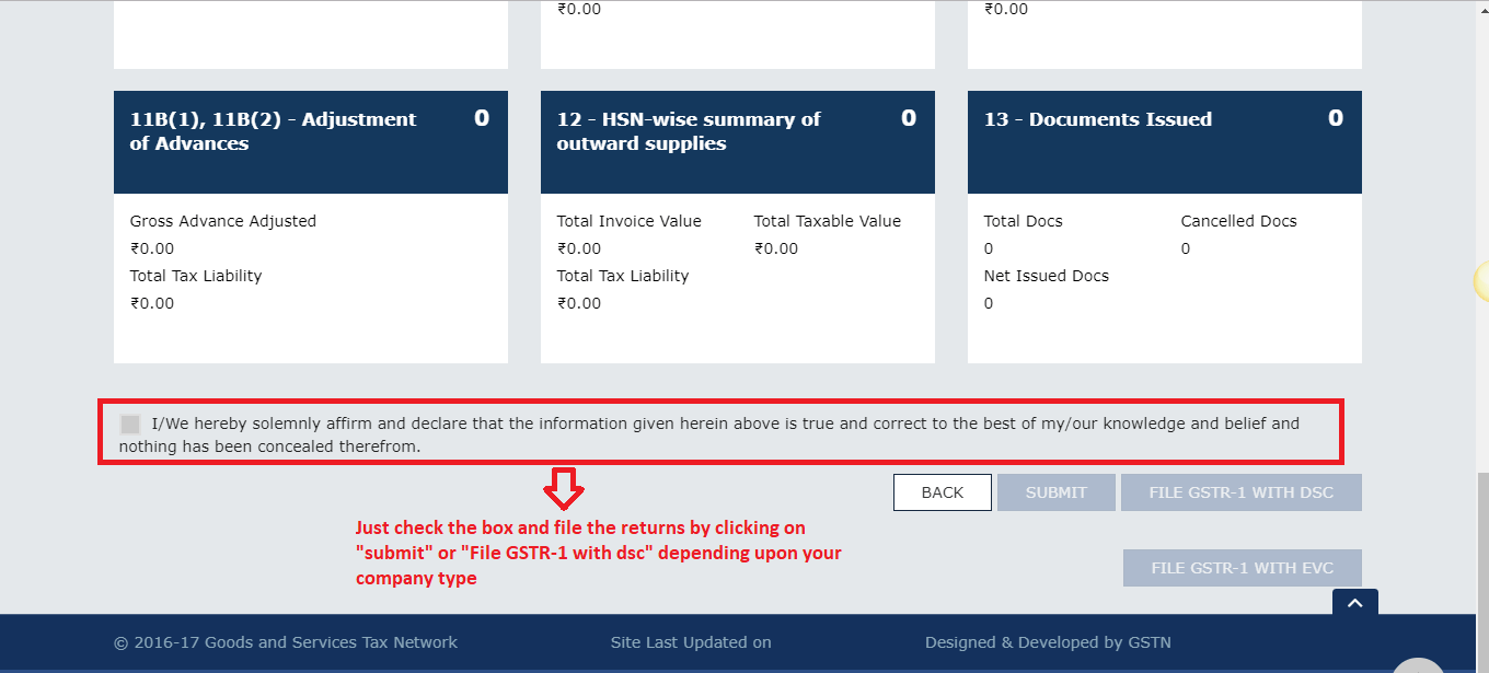 check your returns